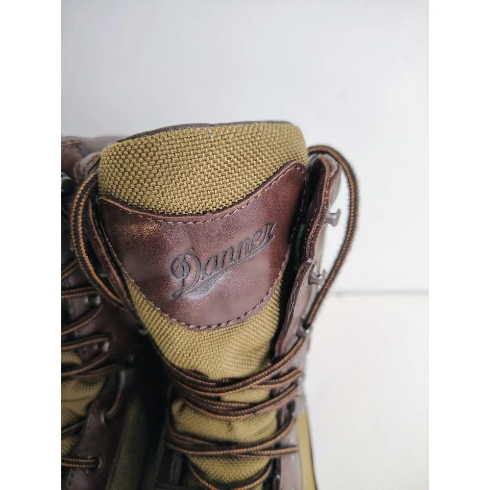 Danner Boots Men 52800 Hunting Brown Leather Lace Up Outdoor Gore-Tex Size 9D
